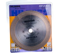 Диск алмазный отрезной Master Сeramic (230х1.4х25.4 мм) Hilberg HM506 16436108