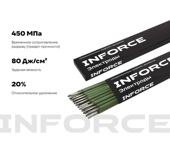 Электроды МР-3 (3 мм; 1 кг; НАКС) Inforce IWET-3010M