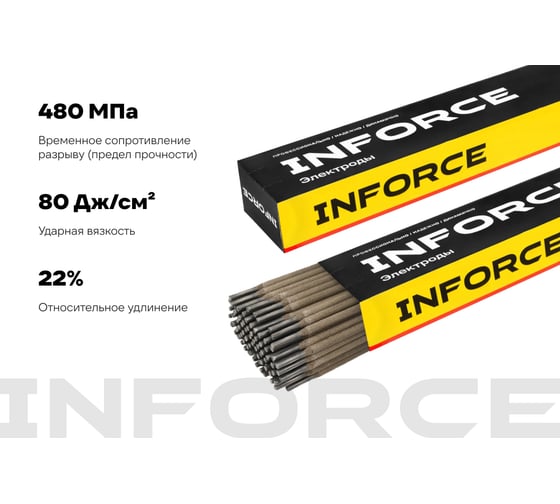 Электроды ОЗС-12 (4 мм, 5 кг; НАКС) Inforce IWET-4050O-12