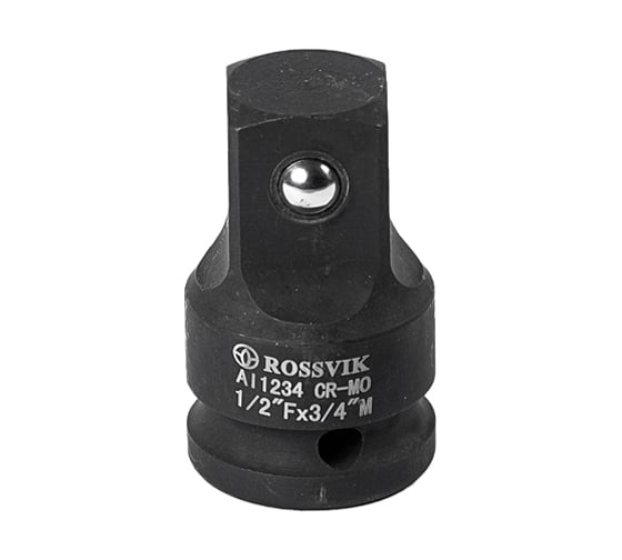 Переходник ударный 1/2F - 3/4M ROSSVIK AI1234