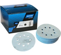 Диск шлифовальный A975 (100 шт; 125 мм; P500; 8 отверстий) NORTON 63642580112