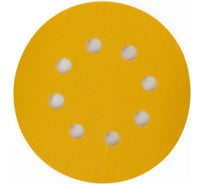 Абразивный круг 125 мм, P150, 8 отв., на липучке, 10 шт TILFLEX TL30-150/10