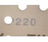 Абразивный круг 125 мм, P220, 8 отв., на липучке, 10 шт TILFLEX TL30-220/10 3