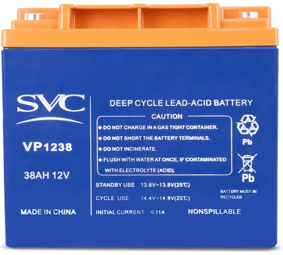 Батарея аккумуляторная SVC VP1238