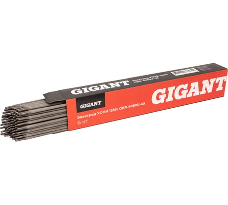 Электрод УОНИ 13/45 (4 мм; 6 кг) Gigant GBR-4060U-45