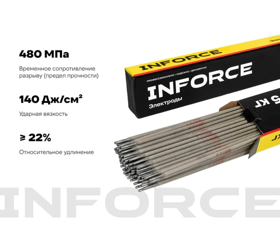 Электроды 46.00 (4 мм; 5 кг) Inforce IWET-4050O-46