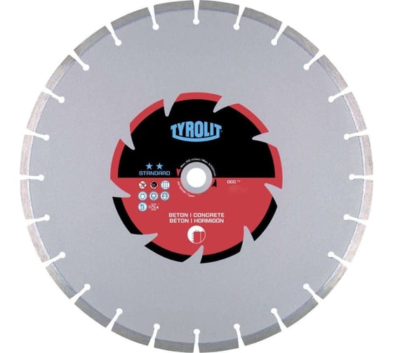 Диск алмазный для железобетона C3W DCC** (350x25.4х3 мм) Tyrolit 465512 1