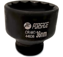 Головка ударная 12-гранная 65 мм, 3/4"DR Forsage F-46865(28339)