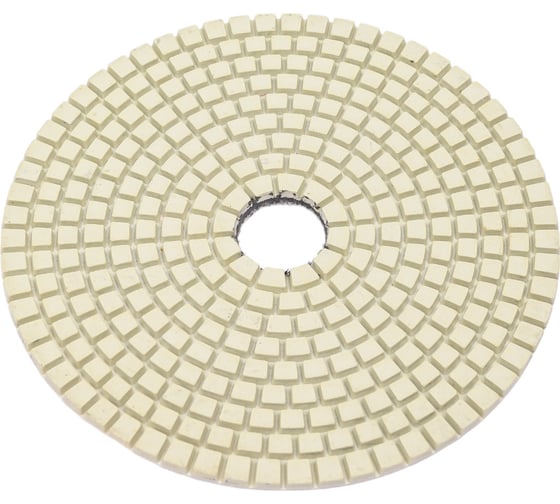 Круг алмазный гибкий шлифовальный АГШК WHITE NEW (125x2.5 мм; Р800) TECH-NICK 128.120.6754 1