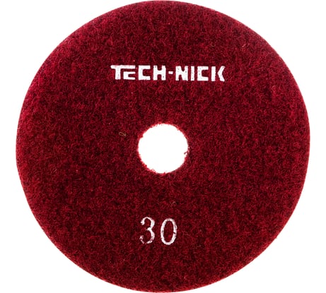 Круг алмазный гибкий шлифовальный АГШК GABBRO (100x2.5 мм; Р30) TECH-NICK 128.120.6725