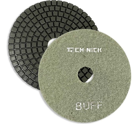 Круг алмазный гибкий шлифовальный АГШК GABBRO (100x2.5 мм; BUFF) TECH-NICK 128.120.7804