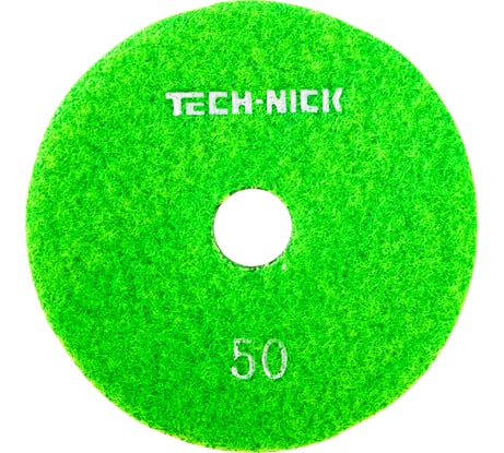 Круг алмазный гибкий шлифовальный АГШК GABBRO (100x2.5 мм; Р50) TECH-NICK 128.120.6726
