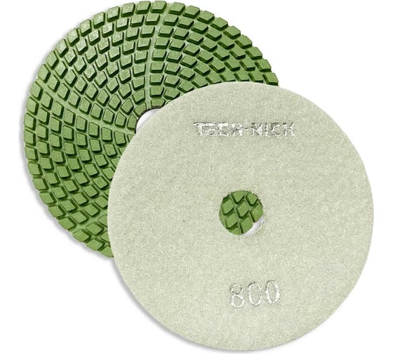 Круг алмазный гибкий шлифовальный АГШК GABBRO (100x2.5 мм; Р800) TECH-NICK 128.120.6730