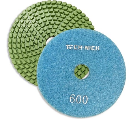 Круг алмазный гибкий шлифовальный АГШК GABBRO (100x2.5 мм; Р600) TECH-NICK 128.120.7337