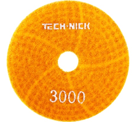Круг алмазный гибкий шлифовальный АГШК GABBRO (100x2.5 мм; Р3000) TECH-NICK 128.120.6732