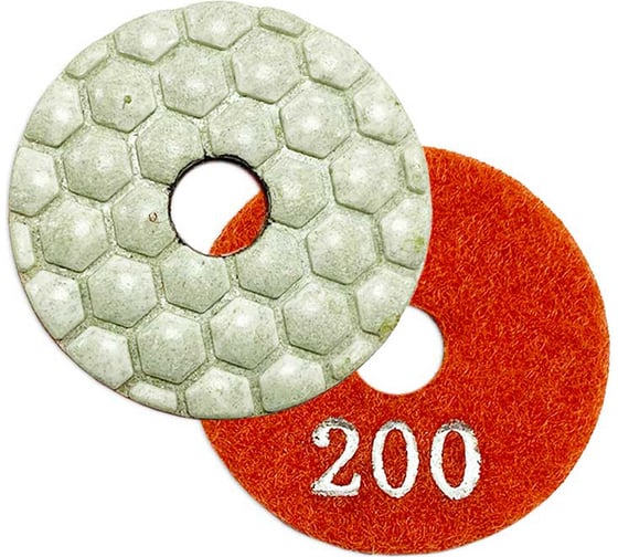 Круг алмазный гибкий шлифовальный АГШК BALL (50x2 мм; Р200) TECH-NICK 128.120.7380 1