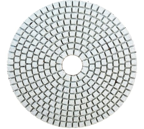Круг алмазный гибкий шлифовальный АГШК WHITE NEW (125x2.5 мм; Р100) TECH-NICK 128.120.6751