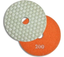 Круг алмазный гибкий шлифовальный АГШК BALL (100x2 мм; Р200) TECH-NICK 128.120.6736