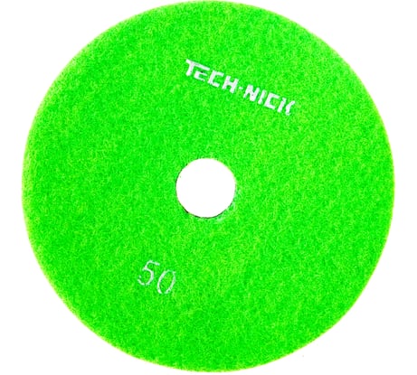 Круг алмазный гибкий шлифовальный АГШК WHITE NEW (125x2.5 мм; Р50) TECH-NICK 128.120.6750