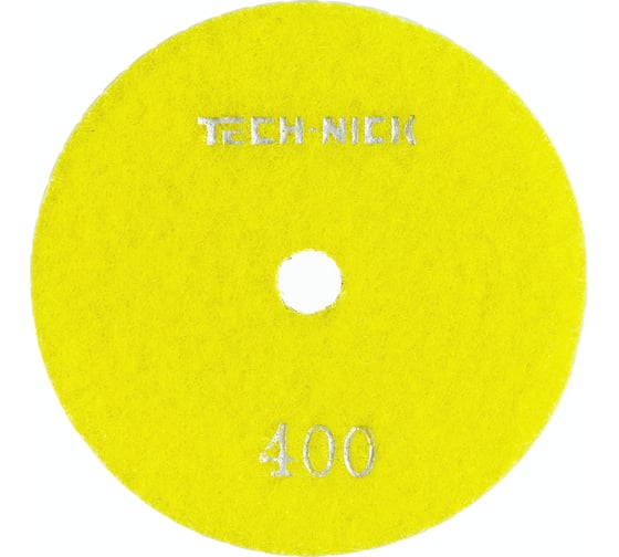 Круг алмазный гибкий шлифовальный АГШК WHITE NEW (100x2.5 мм; Р400) TECH-NICK 128.120.6745