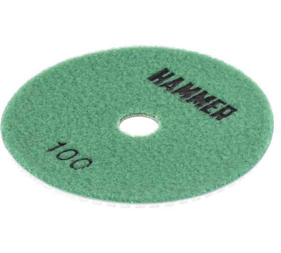 Круг алмазный шлифовальный гибкий черепашка Flex 206-212 (125 мм; P100) HAMMER 691455