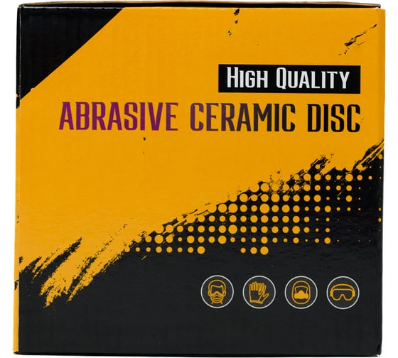 Абразивный круг TILFLEX  CERAMIC 125 mm P320 8 отв. на липучке (100 шт. в коробке) TL29-320/100