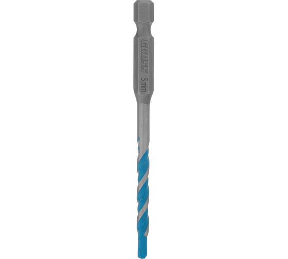 Сверло универсальное, Multipurpose PRO, 6-гр. хвостовик, 5 мм GROSS 706011