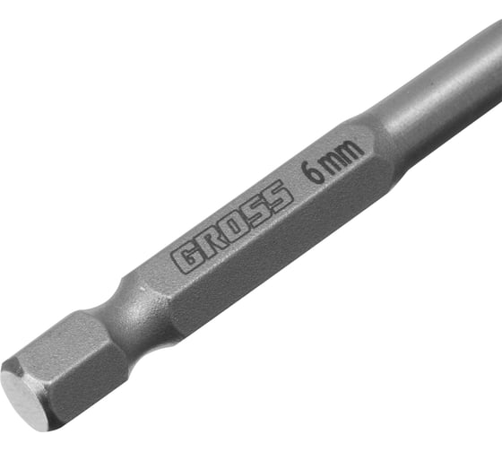 Сверло универсальное, Multipurpose PRO, 6-гр. хвостовик, 6 мм GROSS 706012