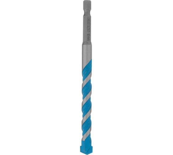 Сверло универсальное, Multipurpose PRO, 6-гр. хвостовик, 10 мм GROSS 706014