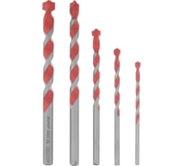 Набор сверл универсальных, 4-10 мм, 5 шт MATRIX 706015