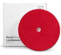 Полировальный круг из натуральной овчины Koch Chemie Lambswool-Pad short for eccentric Polishers 9998214 054141 3055