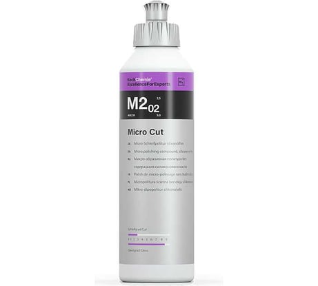 Высокоглянцевая антиголограммная паста Micro Cut M2.02 (250 мл) 468250 Koch Chemie 054007 2850