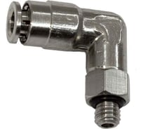 Фитинг цанга угловой поворотный М5 наруж – 5 мм PI TOOLS 3380