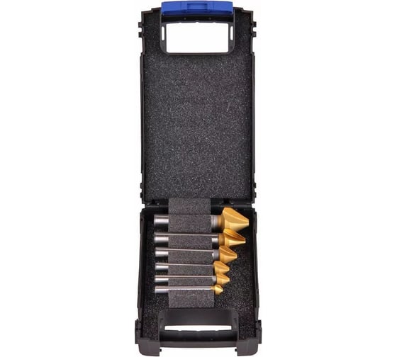 Набор зенковок CBN DIN334 C/60 HSSG-TiN 6.3-20.5 мм GSR B08333460 1