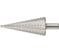 Сверло ступенчатое HSS по металлу, 15 ступеней, 4-32 мм КУРС 36405