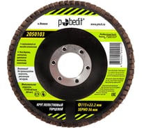 Круг лепестковый торцевой 115x22.2 мм, Р36 Pobedit 2050103