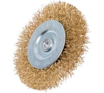 Щетка по металлу 75 мм, ц/х, дисковая, гофрированная GRAFF 3027563