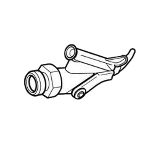 Насадка с клином для сварки прутком 4 мм Leister 113.399