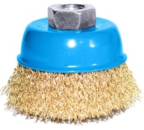 Щетка по металлу 75 мм, М14, чашечная, гофрированная GRAFF 3007514