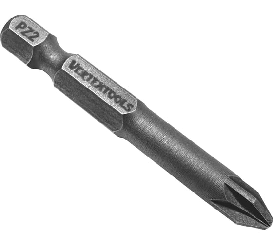 Набор бит PZ2х50 10 шт. Vertextools БТ-PZ2-50