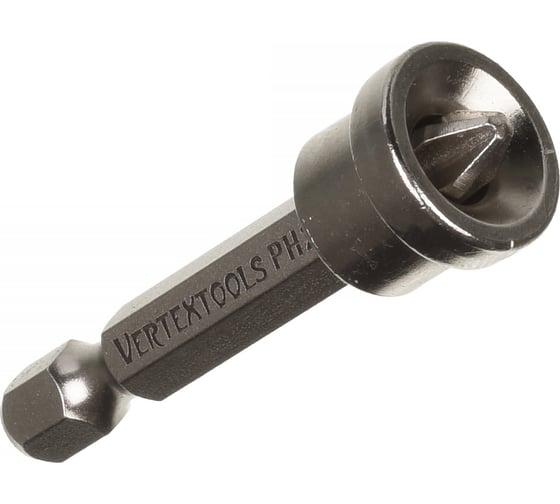 Набор бит с ограничителем PH2х50 5 шт. Vertextools ОГ-PH2-50
