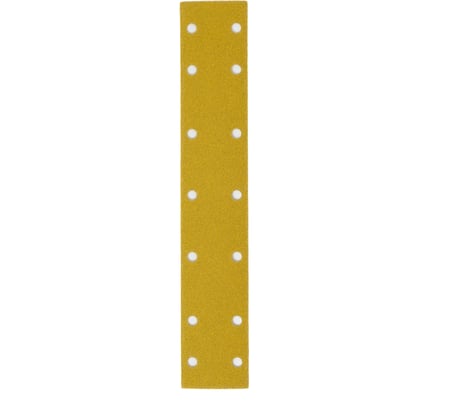 Пoлоса aбразивнaя GOLD 14 отверстий, P60, на липучке, 70х400 мм, 50 штук в коробке TILFLEX TL31-ST060/50