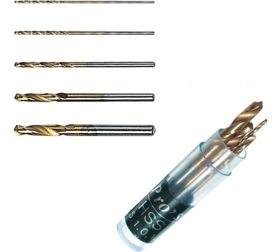 Набор стальных сверел Pro'sKit 1H055-T 5 шт. 00181015