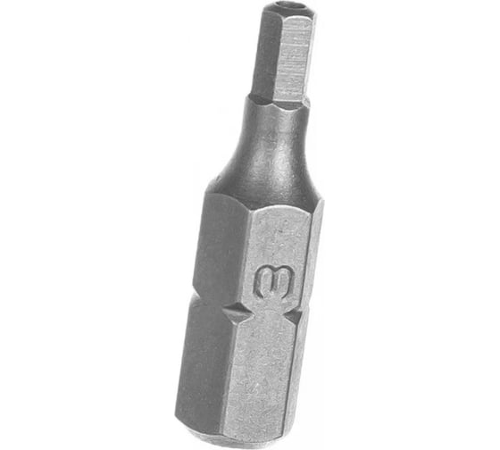 Бита 6-гранная с отверстием Forsage 1/4" F-124S2503(1256) 1