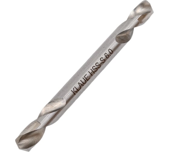 Сверло (двустороннее) HSS-Superb KDD9060 6.0 мм, 10 шт KLAUE УТ000001040