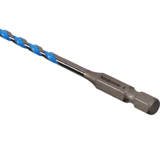 Универсальное сверло 4 мм Hanskonner H1055-08-04