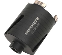 Коронка алмазная по бетону 72 мм Inforce 11-02-072