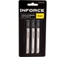 Пилкиподеревудлялобзика3шт.Inforce12-23-06