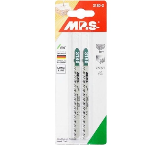 Пилки (2 шт; 115х90х2.5-3.2 мм) MPS 3180-2
