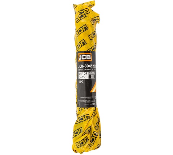 Удлинитель ударный 200 мм, 3/4"DR JCB JCB-8046200MPB(59174)